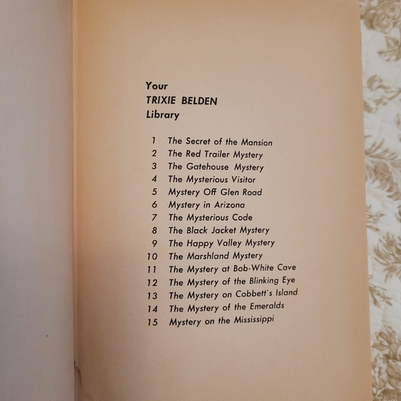Trixie Belden / Mystery in Arizona / Vintage Girls' book / 1958 - Picture 4 of 11